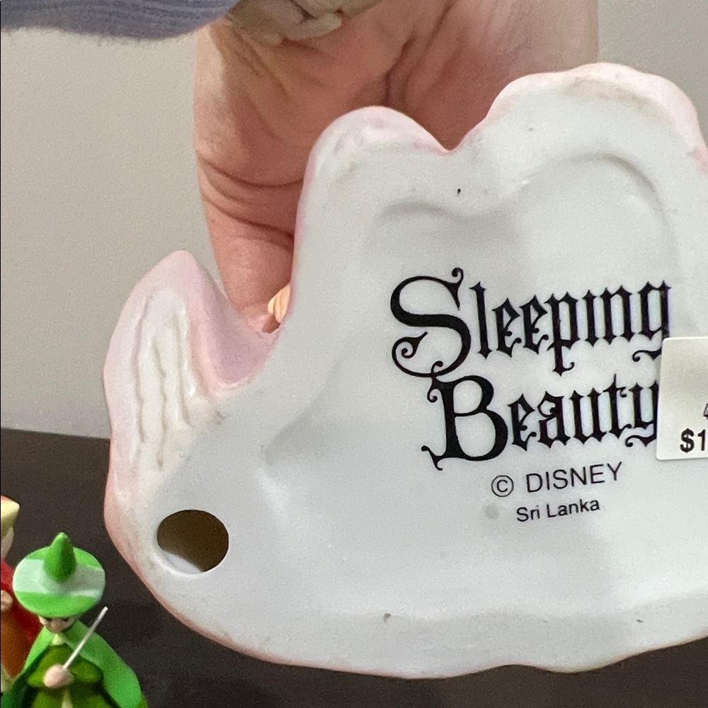 Vintage Disney Porcelain Sleeping Beauty Figurine Set - Picture 2 of 11